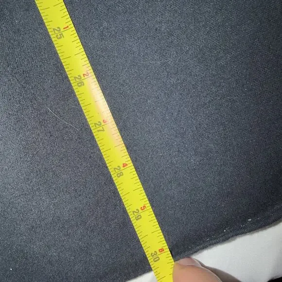 LL Bean Vintage Men’s MED Blue Chamois Flannel Shirt Long Sleeve Button-Up - Picture 6 of 8